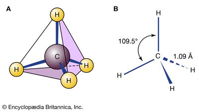 methane molecule